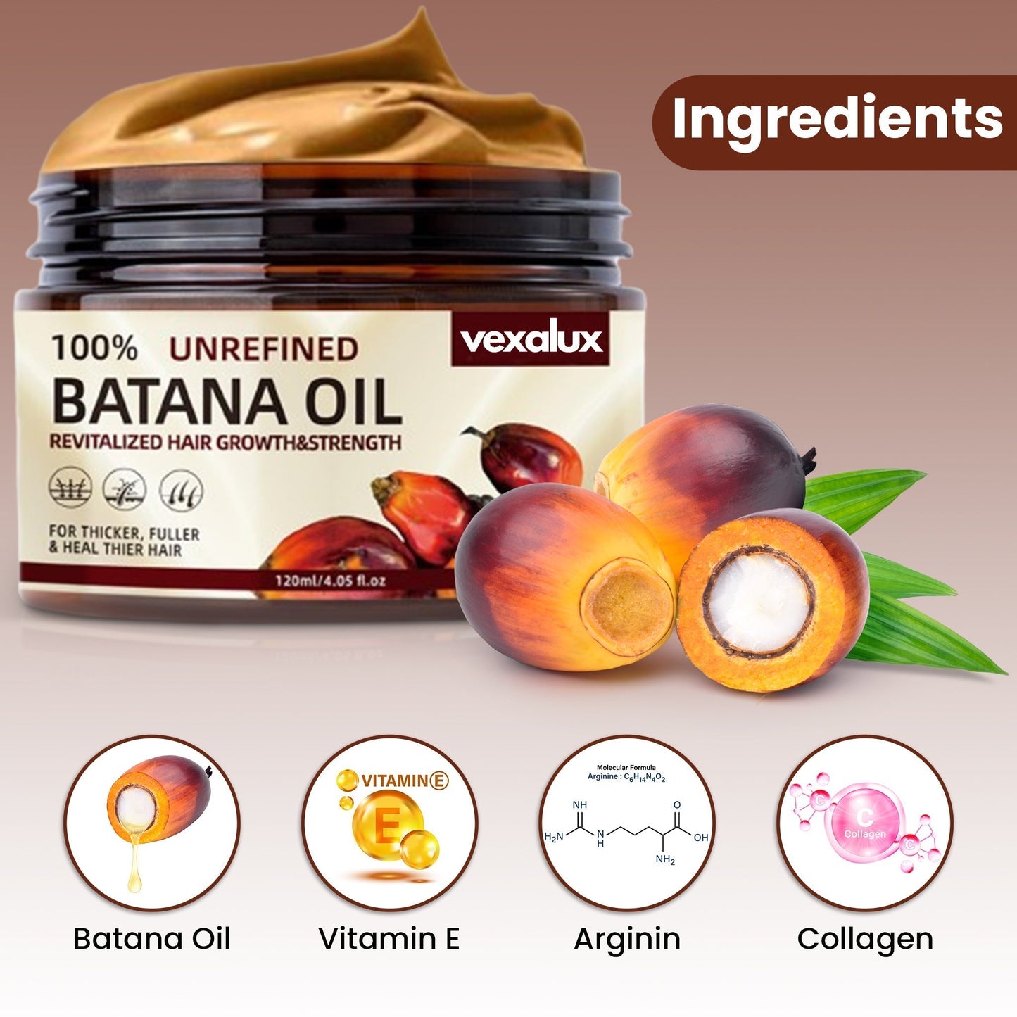 Batanique Batana Oil – 100% Unrefined Hair Oil