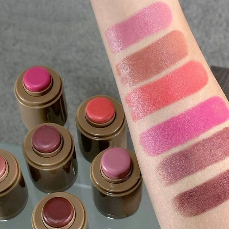 Pocket cream blush stick with buildable, blendable color and a dewy, skin-like finish