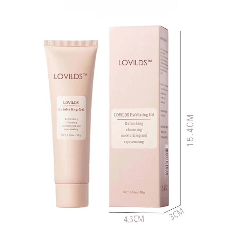 LOVILDS AHA + Enzyme Tone-Polish Gel—50 g / 1.76 oz tube