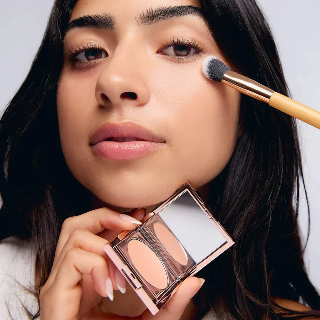Lightweight, hydrating under-eye brightener with buildable coverage and a natural, crease-resistant finish