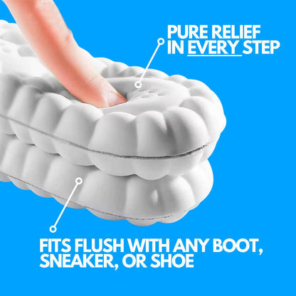 Old worn insoles comparison — reasons to upgrade to supportive cushioning insoles