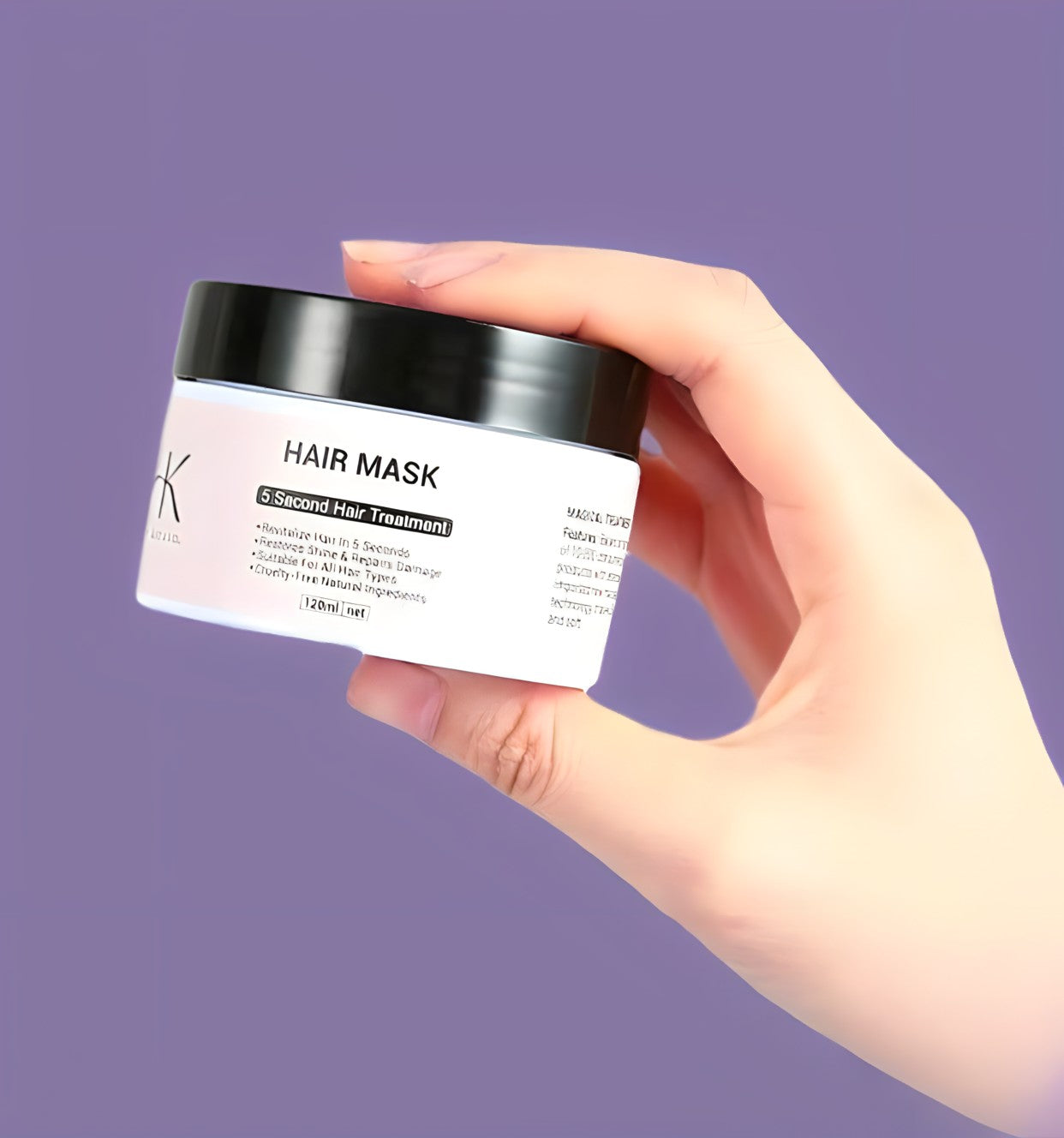 SilkyStrands key ingredients — vegan keratin, ginseng extract, lavender extract