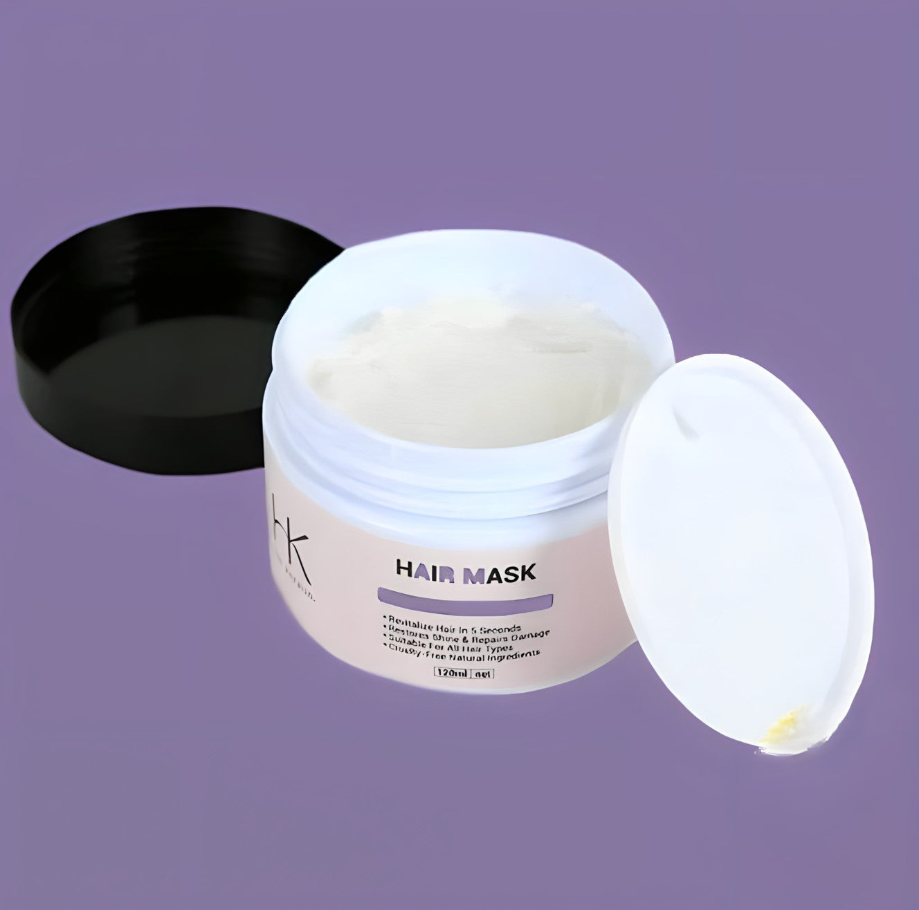 SilkyStrands key ingredients — vegan keratin, ginseng extract, lavender extract