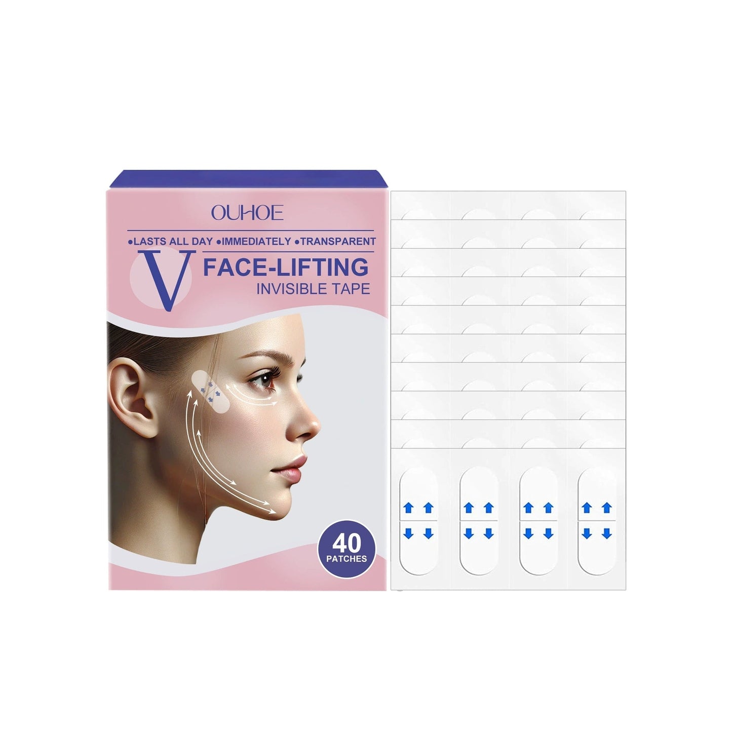 InvisiLift invisible face-lifting tape