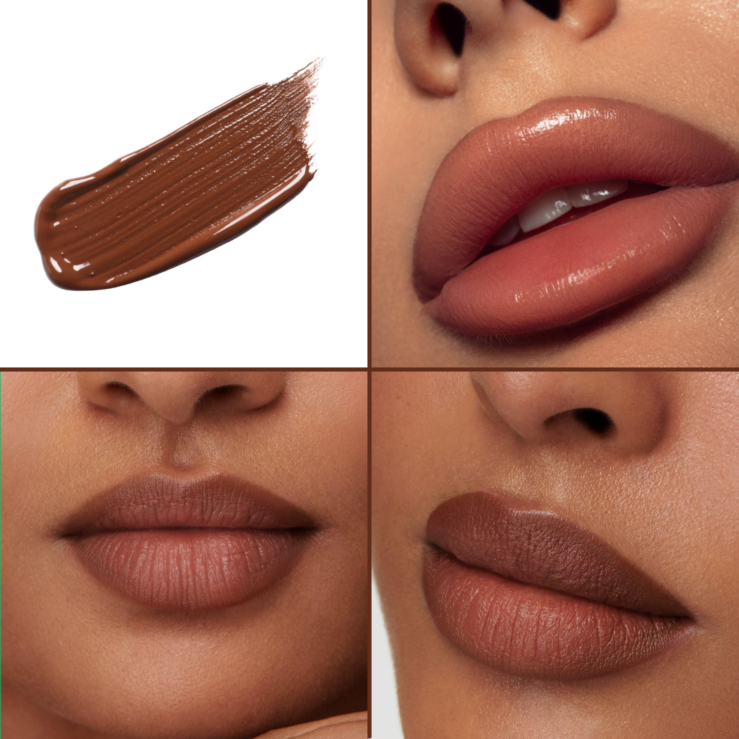 Ink lip liner + stain that defines, fills, and sets to a soft-matte, transfer-resistant finish