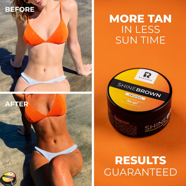 Fast-absorbing tanning gel that hydrates while complementing sun exposure for a deeper-looking, more even glow