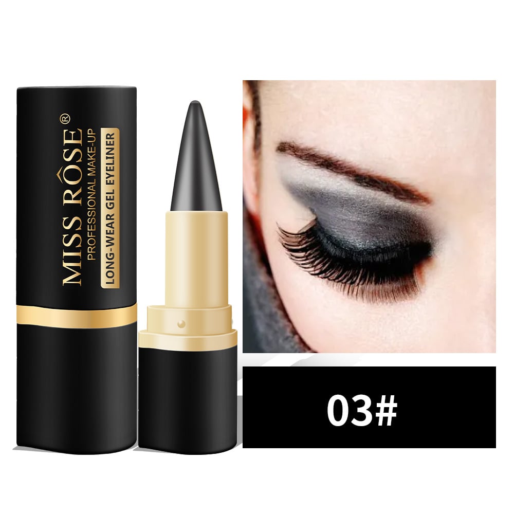 Create crisp lines or smoky wings with smudge- and water-resistant wear that lasts
