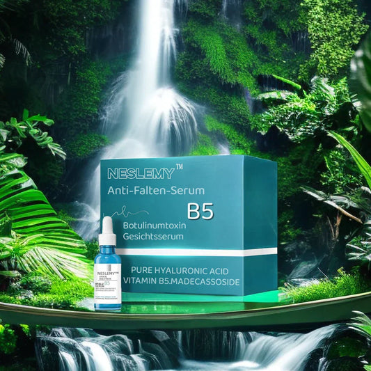 DermaTox line-smoothing peptide serum bottle with dropper on clean background