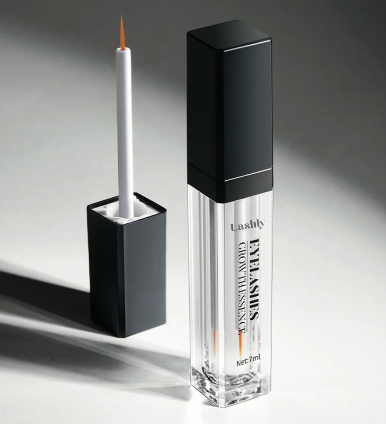 VelvetLash lash serum tube and wand — vegan peptide formula, 3 ml