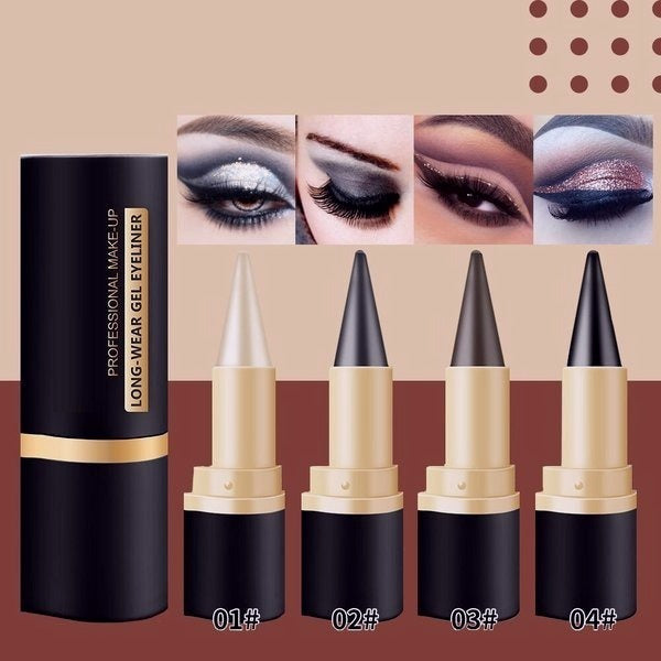 Create crisp lines or smoky wings with smudge- and water-resistant wear that lasts