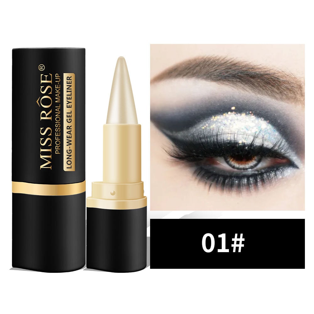Create crisp lines or smoky wings with smudge- and water-resistant wear that lasts