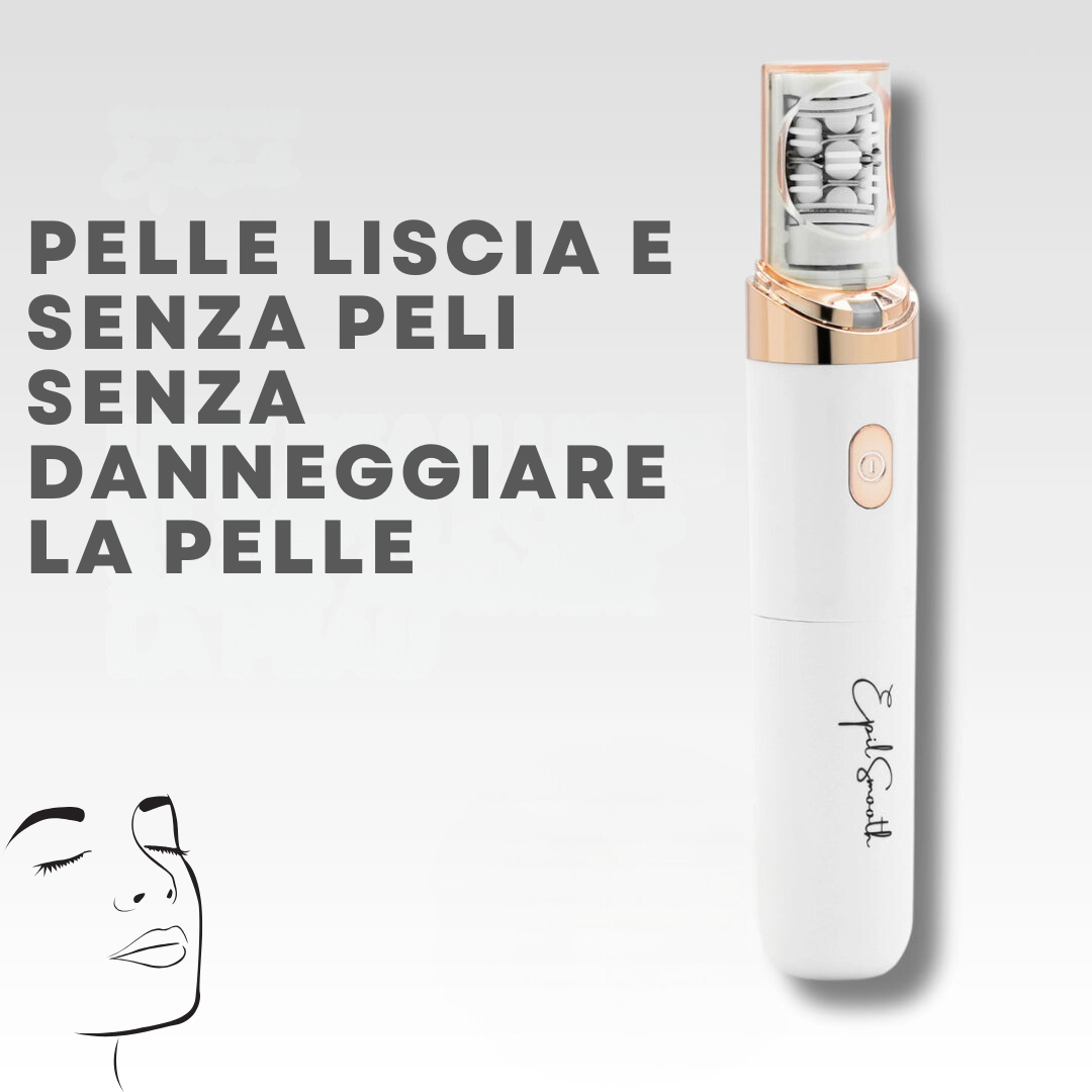 Pocket-friendly facial hair remover for quick, gentle touch-ups on upper lip, chin, cheeks, and jawline