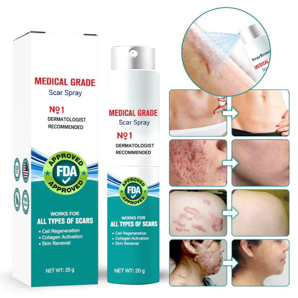 CicaCell scar-appearance smoothing spray bottle with fine mist