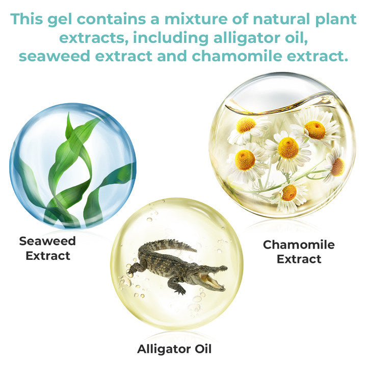 Applying NatureErase gel to targeted area on clean skin