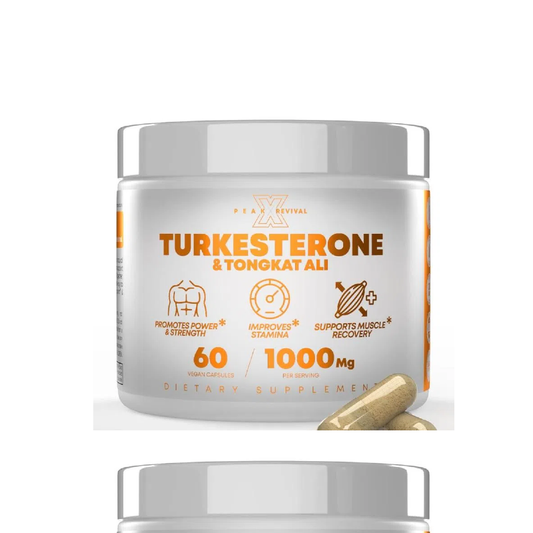 PrimeForce bottle—Ajuga turkestanica and Tongkat Ali capsules