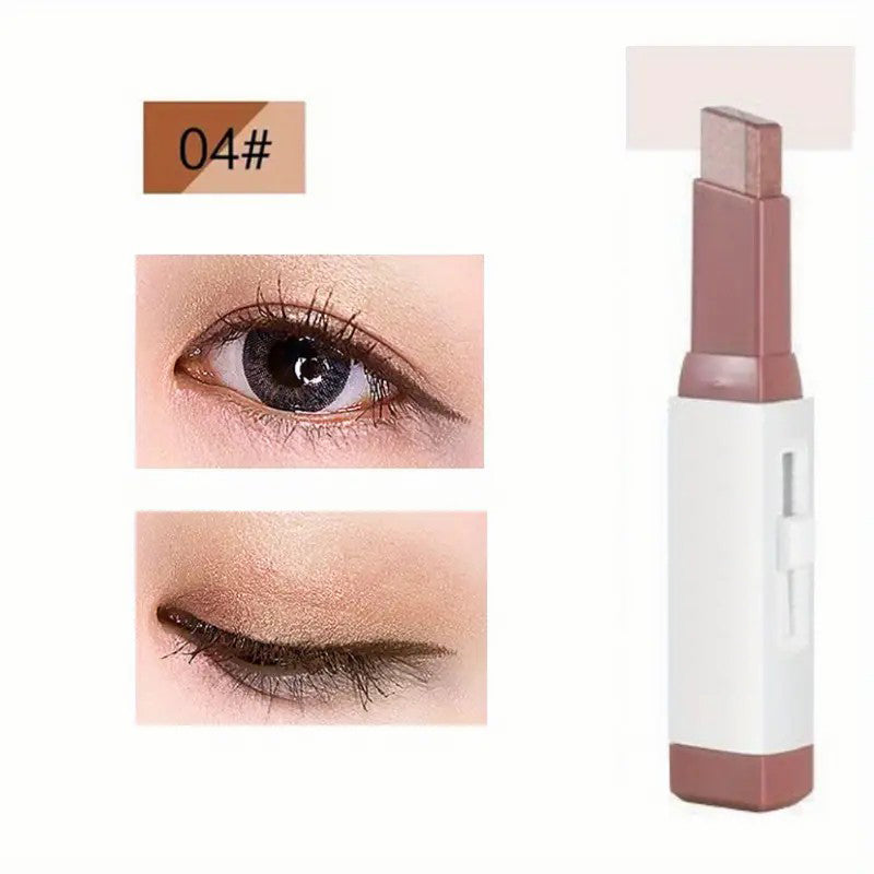 DuoColor two-tone eyeshadow stick showing dual shades