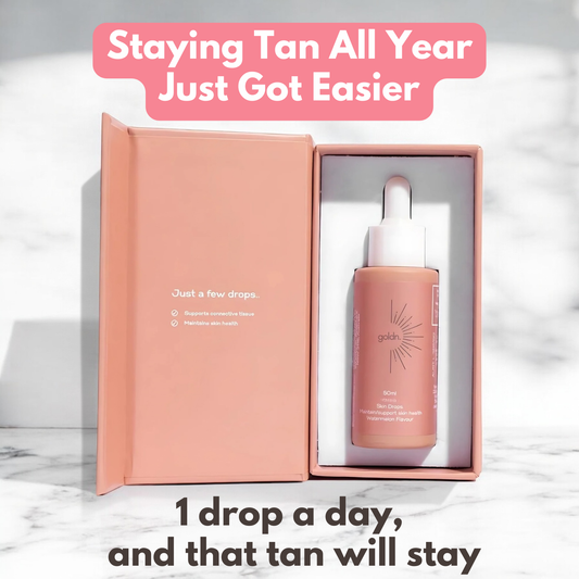 Vegan beauty drops you mix with water to boost a sun-kissed, even-looking glow and a comfortably hydrated look