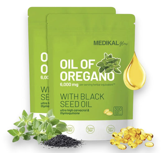 OregaDuo | Oregano + Black Seed Oil Softgels (2-in-1)