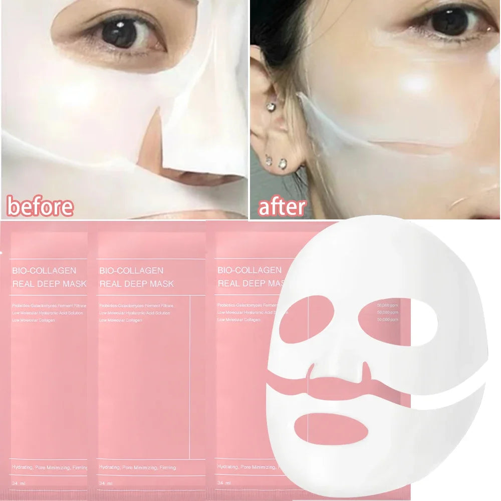 Leave-on overnight collagen mask that deeply hydrates, softens the look of fine lines, and boosts next-day glow