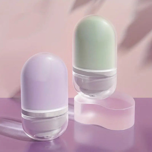 tonesync primer—swatch showing color-change before, during, and after to match skin tone