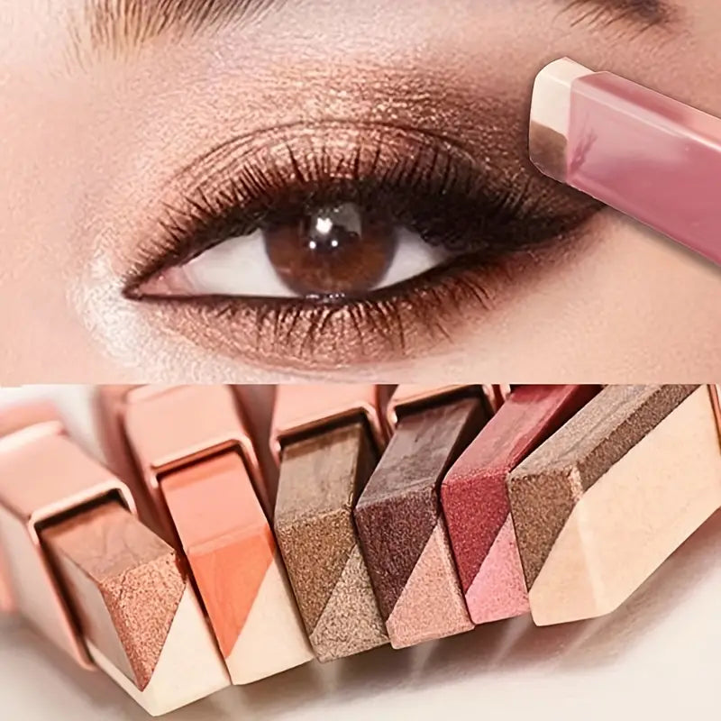 DuoColor two-tone eyeshadow stick showing dual shades