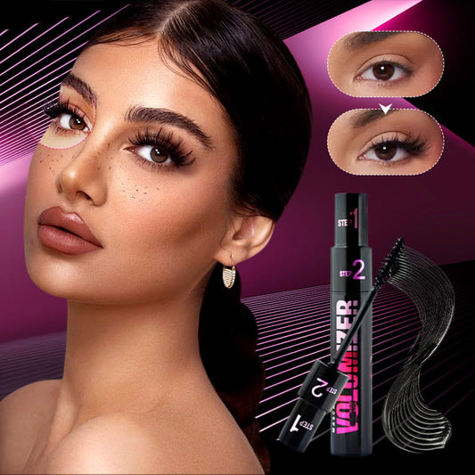 Lift & Volume Duo mascara brush — soft bristles for curling, defining, and lengthening lashes