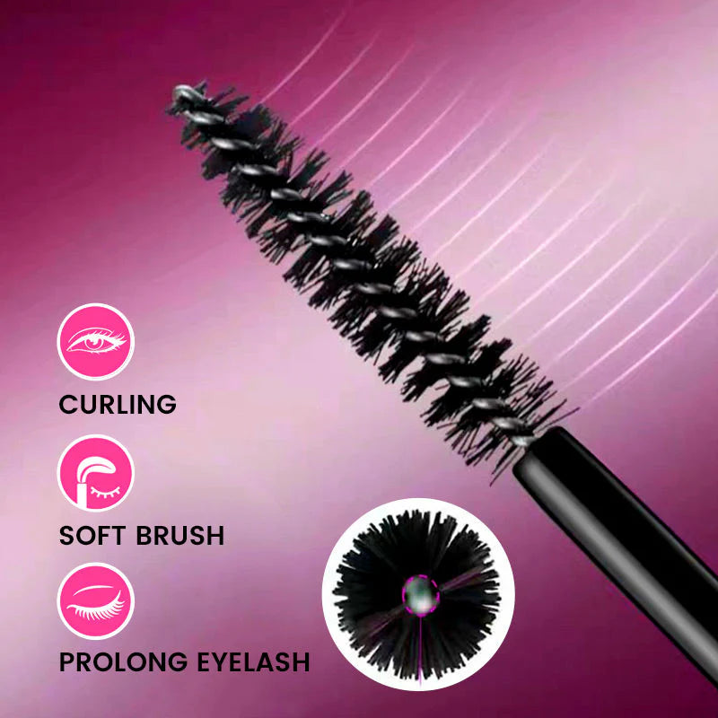 Lift & Volume Duo mascara brush — soft bristles for curling, defining, and lengthening lashes