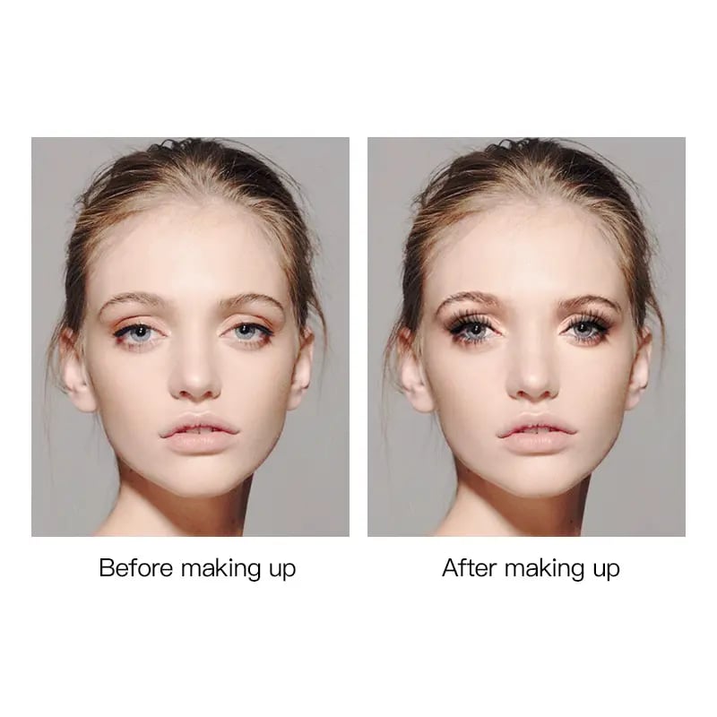 Lift & Volume Duo mascara brush — soft bristles for curling, defining, and lengthening lashes