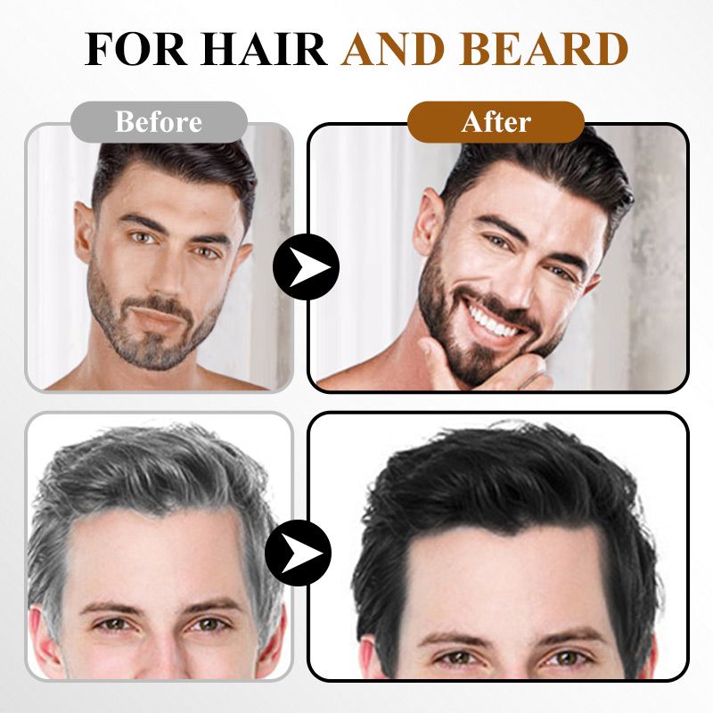 ToneMan instant hair tint shampoo bottle for men