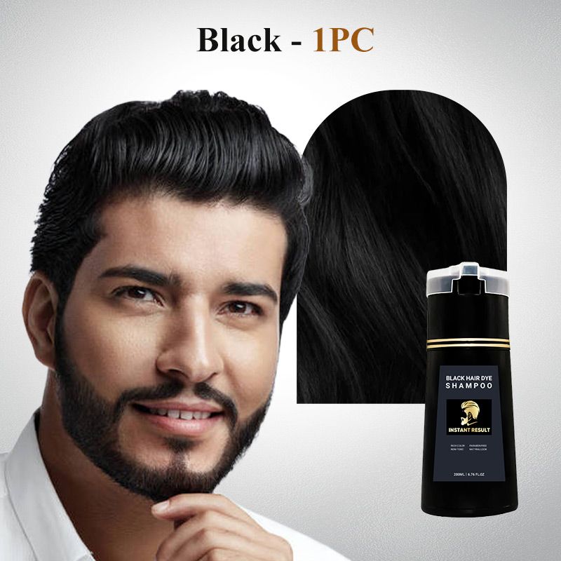 ToneMan instant hair tint shampoo bottle for men