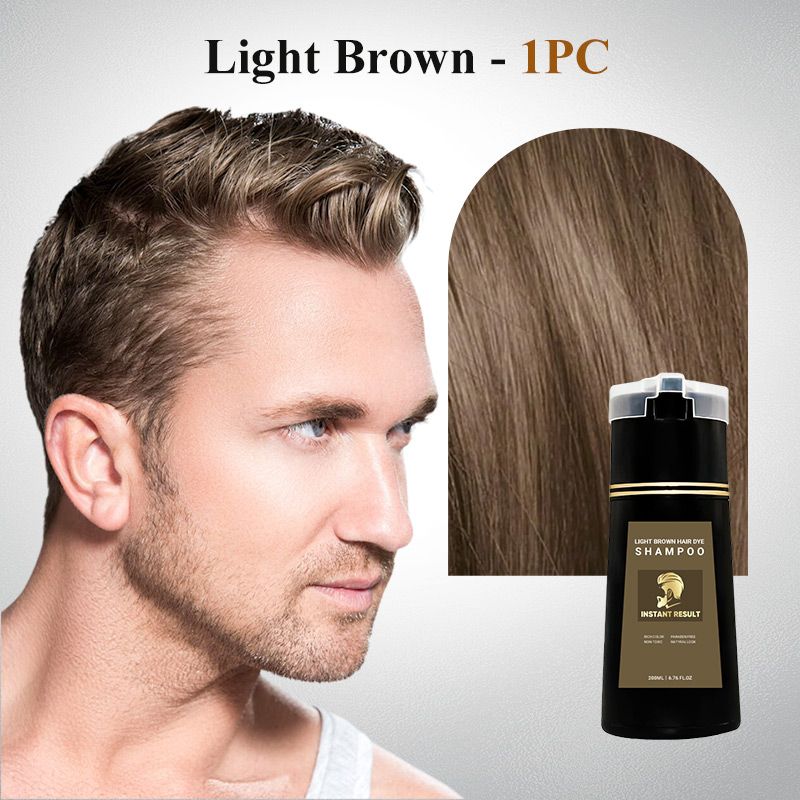 ToneMan instant hair tint shampoo bottle for men